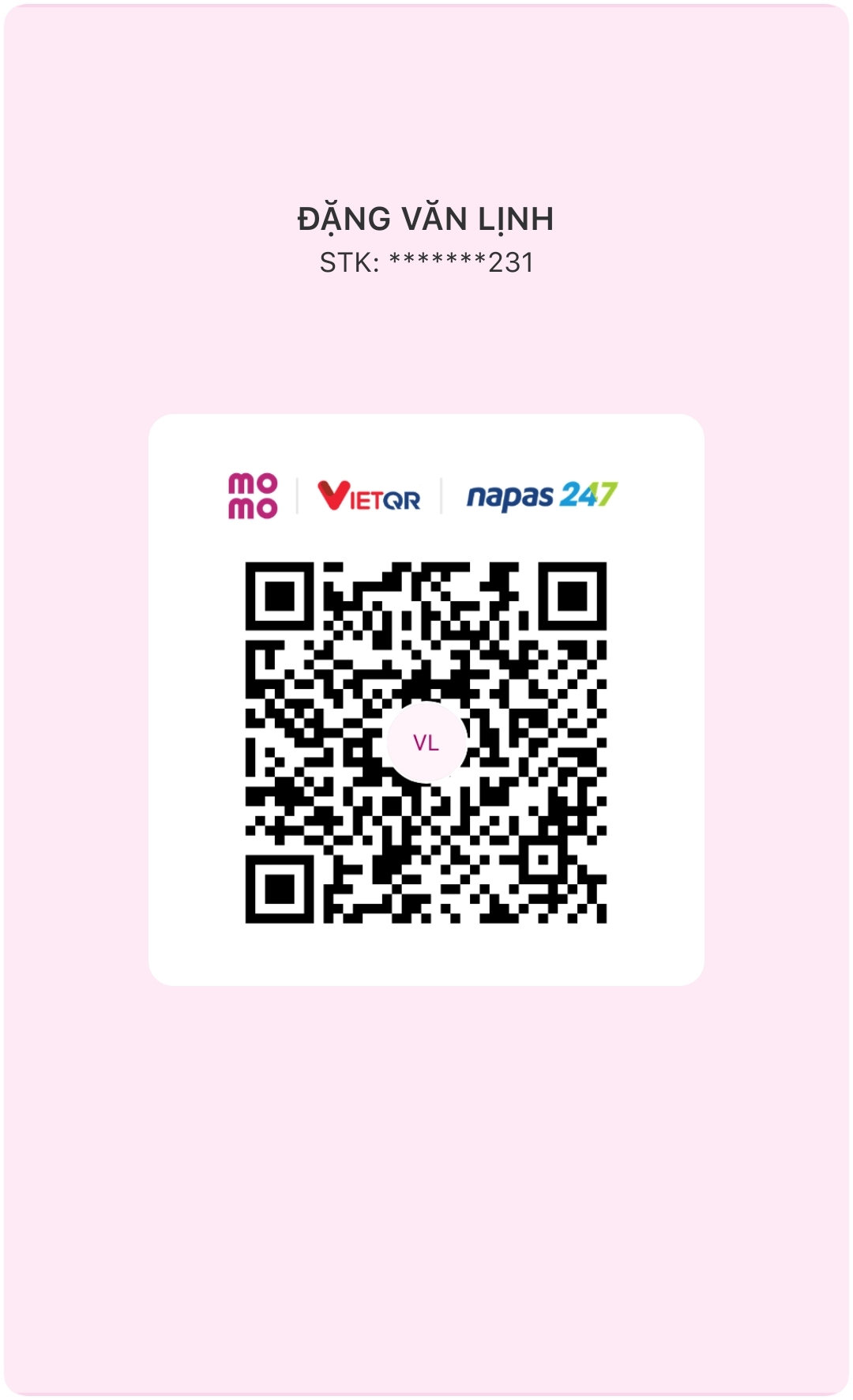QR ủng hộ LauNa-API